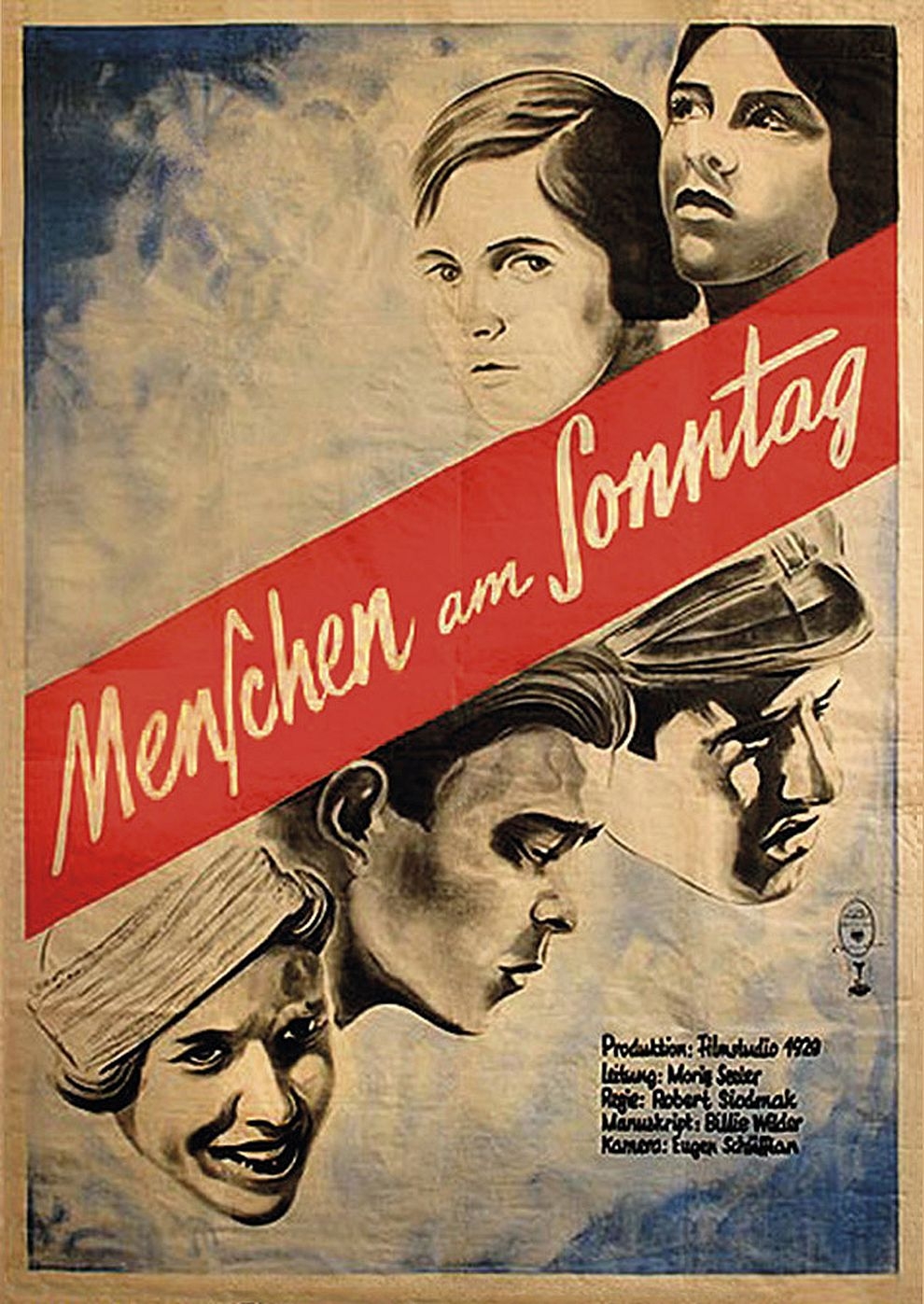 Filmplakat zu Menschen am Sonntag