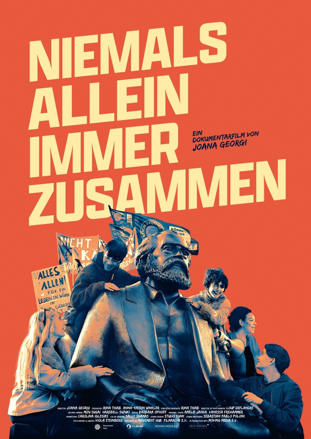 Filmplakat zu Niemals allein, immer zusammen