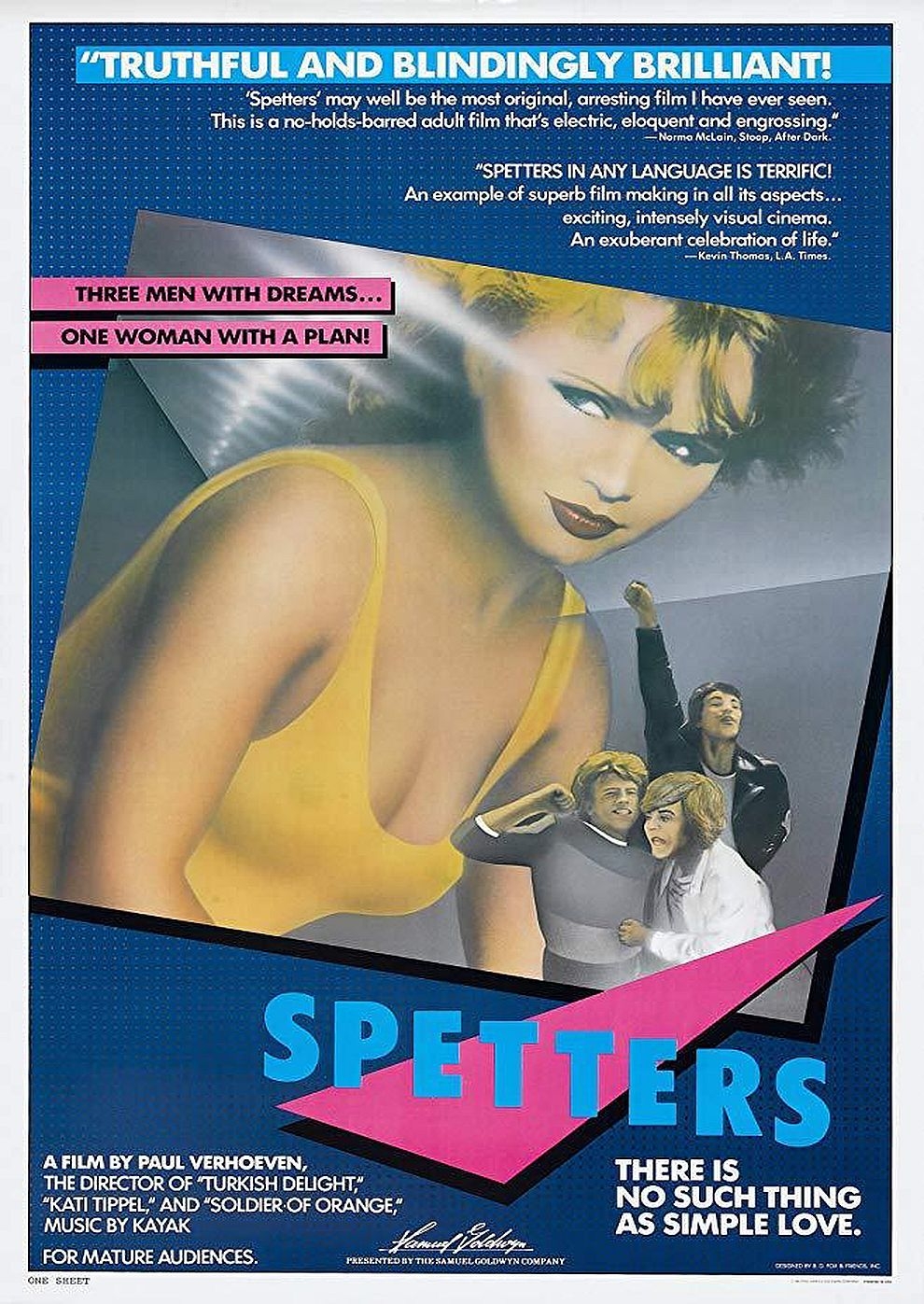 Filmplakat zu Spetters