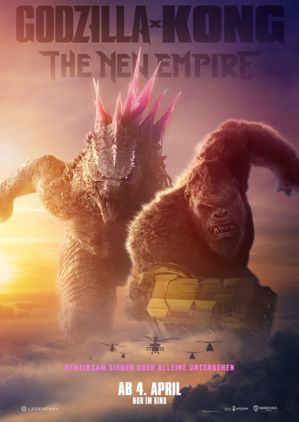 Filmplakat zu Godzilla x Kong: The New Empire