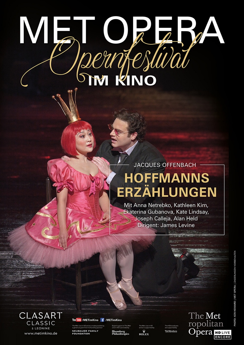 Filmplakat zu Met Opera: Offenbach Les Contes d' Hoffmann (Aufz. 2009)