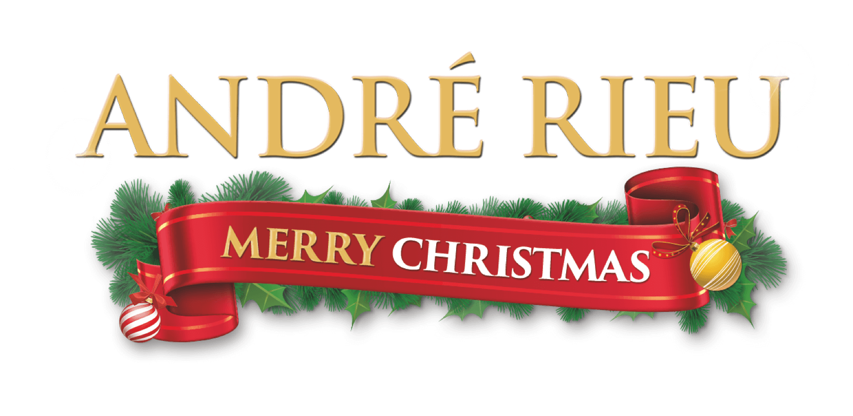Logo André Rieu Merry Christmas 2025