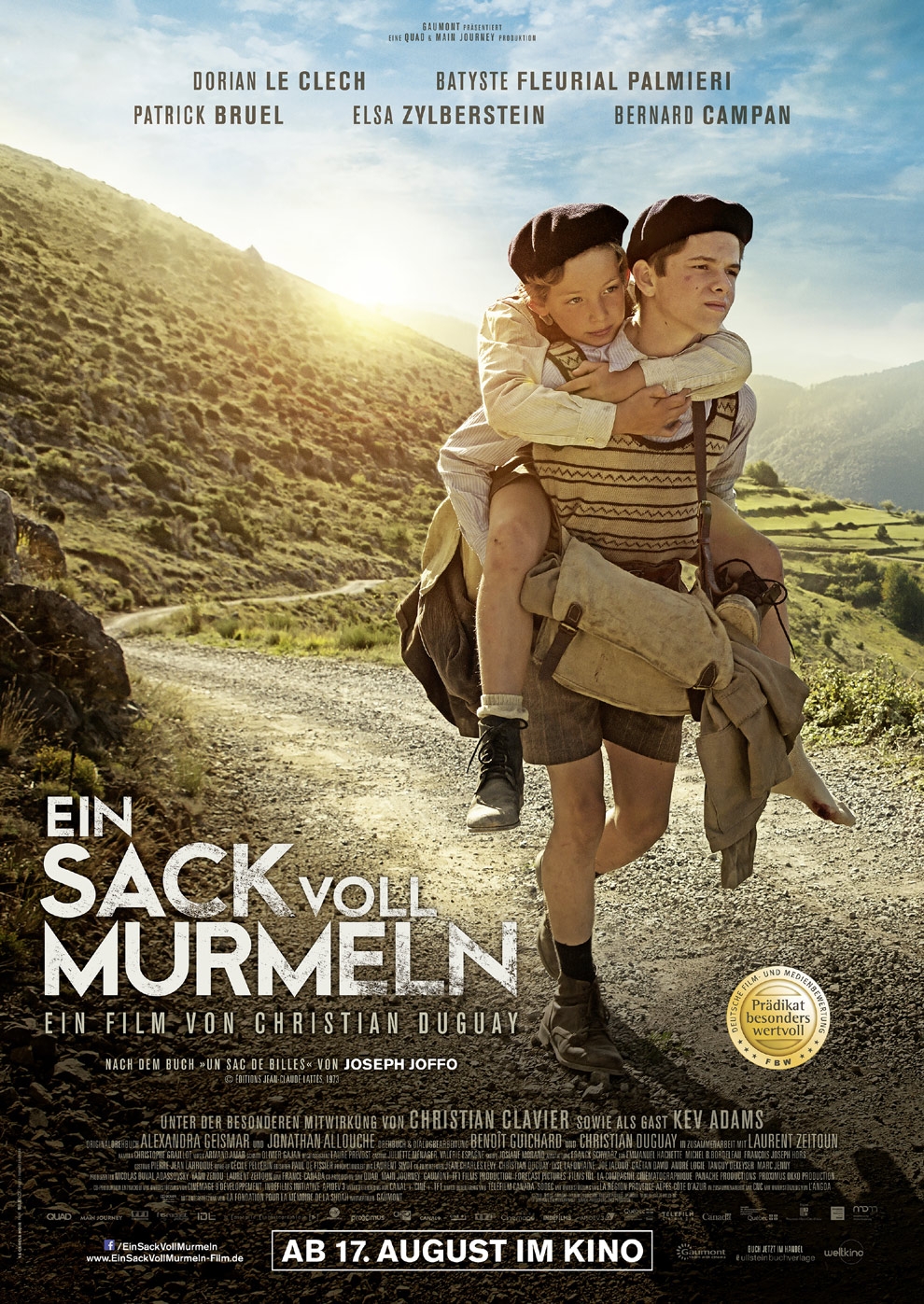 Filmplakat zu Ein Sack voll Murmeln
