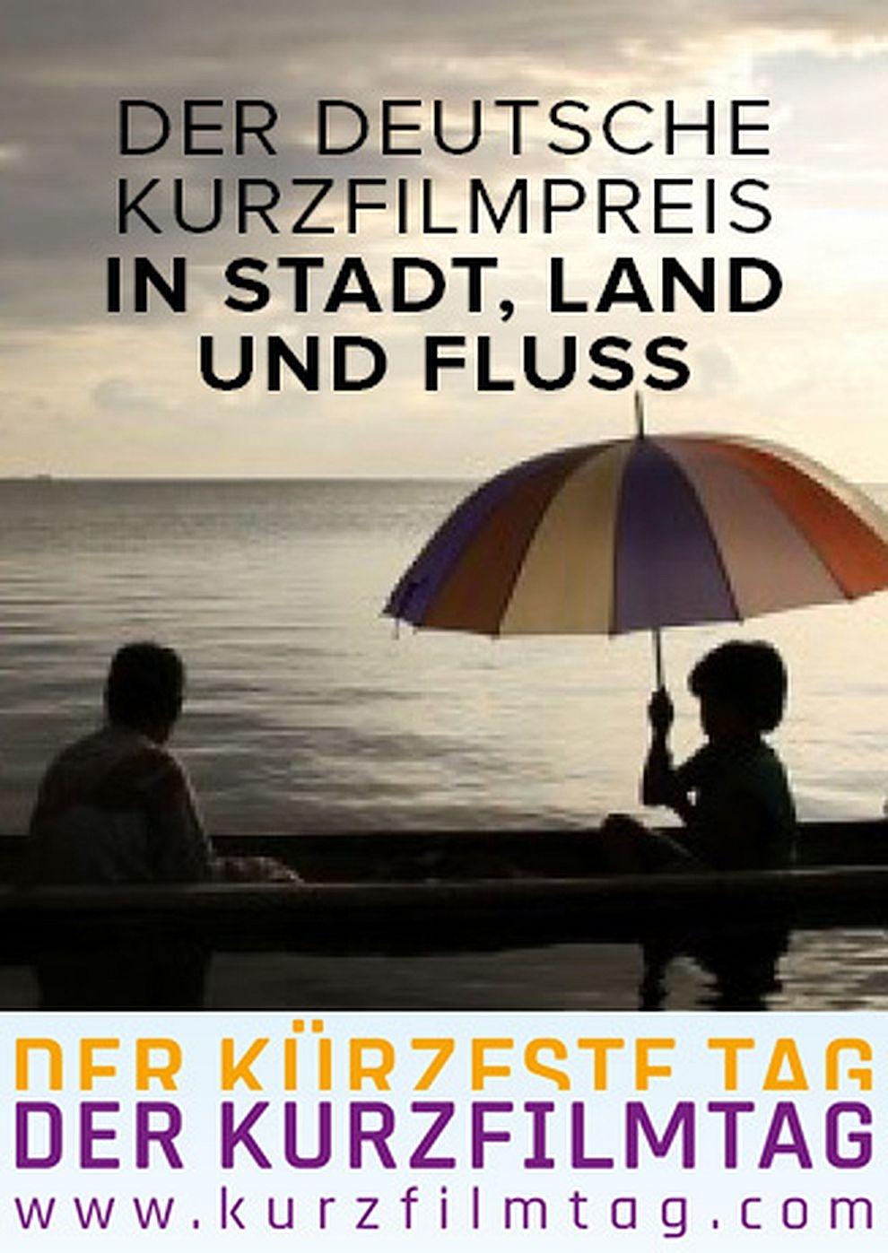 Filmplakat zu Kurz.Film.Tour. - Der deutsche Kurzfilmpreis. In Stadt, Land und Fluss.