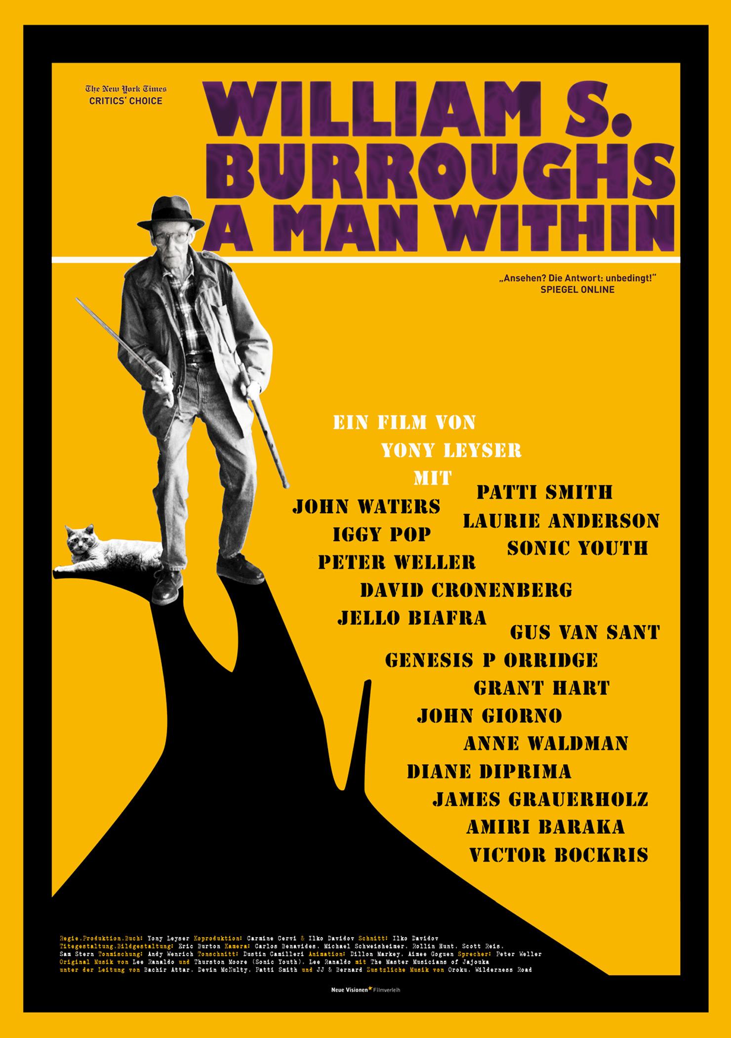 Filmplakat zu William S. Burroughs - A Man Within