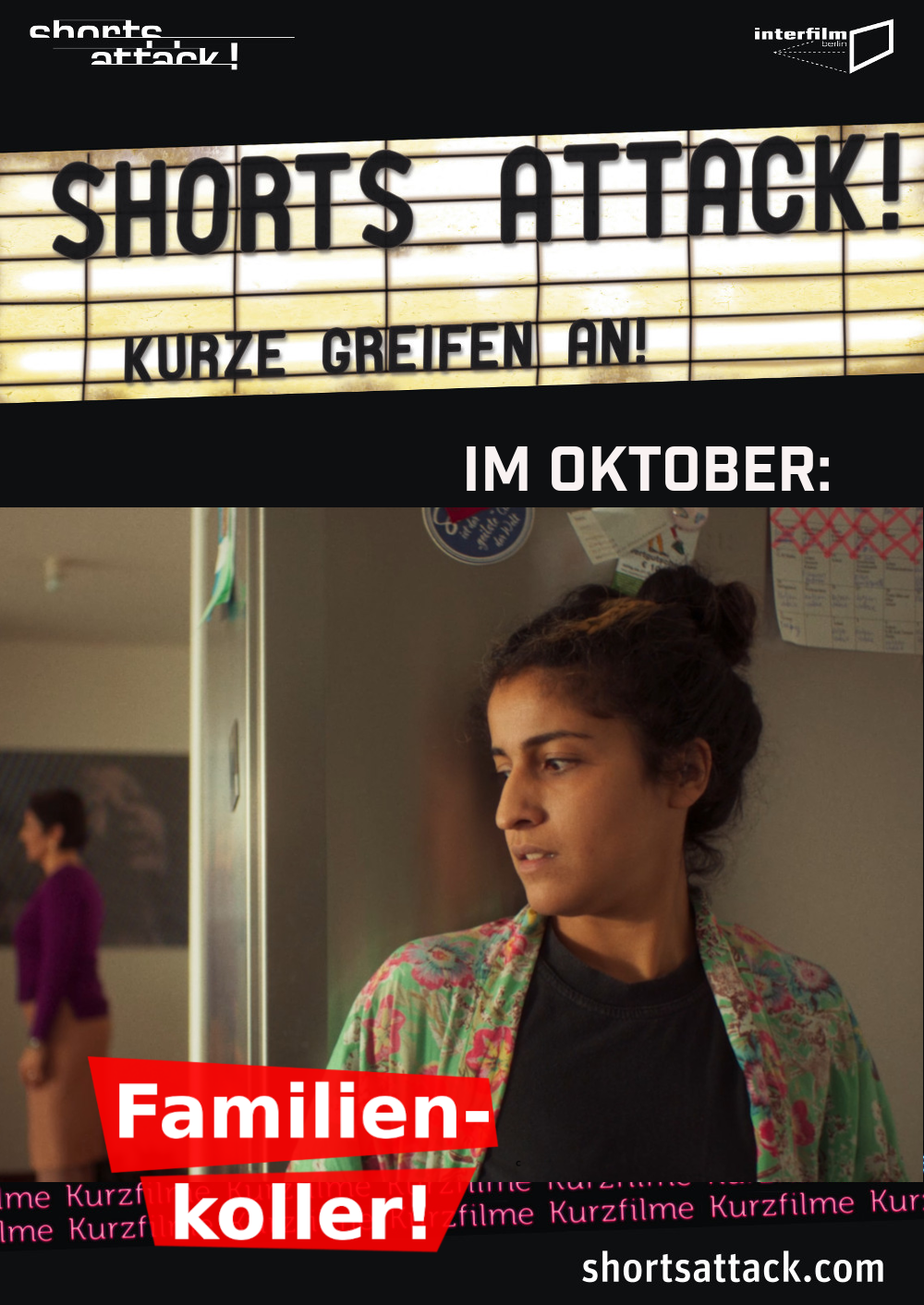 Filmplakat zu Shorts Attack 2025: Familienkoller