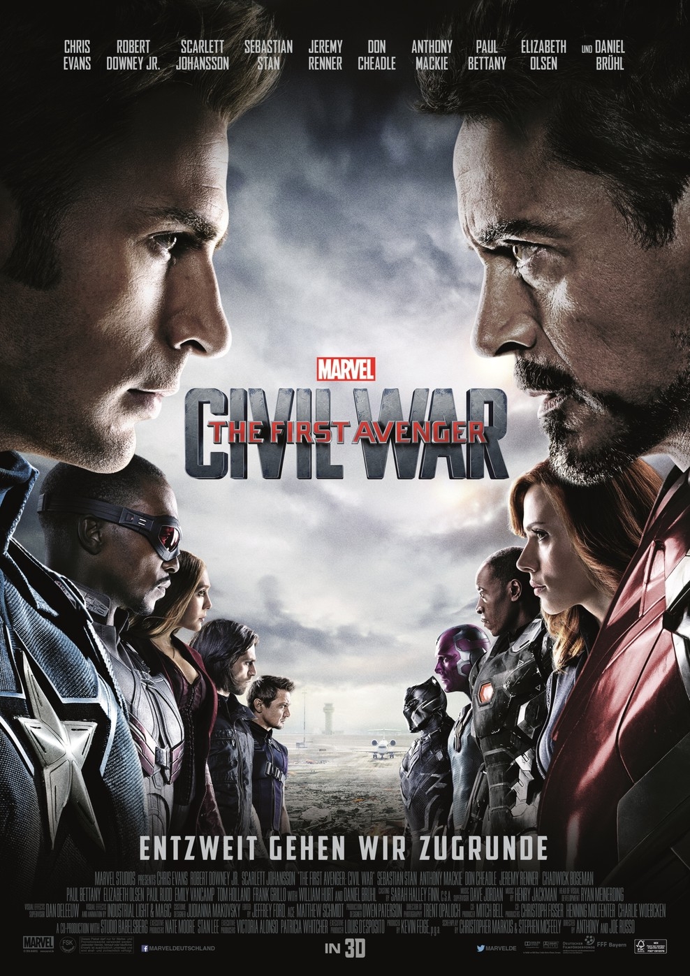 Filmplakat zu The First Avenger: Civil War