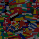 Hier sieht man sehr viele unterschiedliche Flaggen