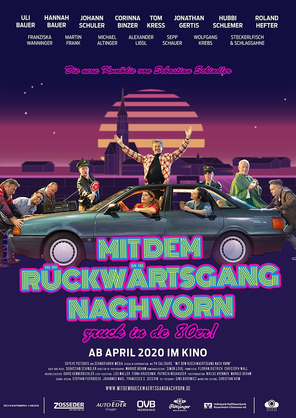 Filmplakat zu Mit dem Rückwärtsgang nach vorn