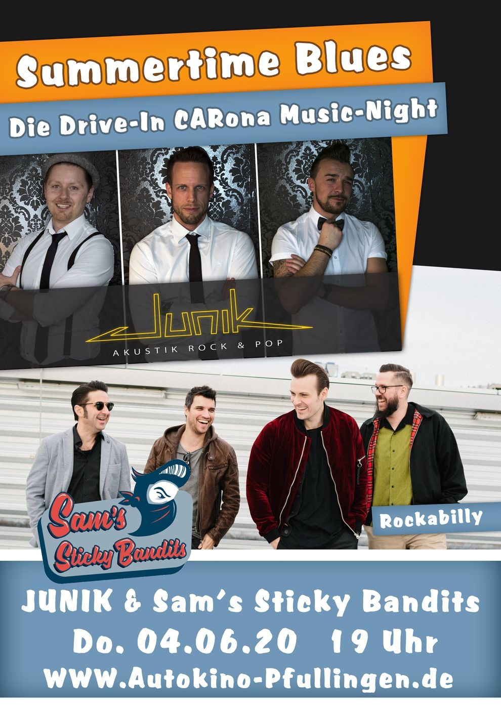 Filmplakat zu Junik & Sam's Sticky Bandits