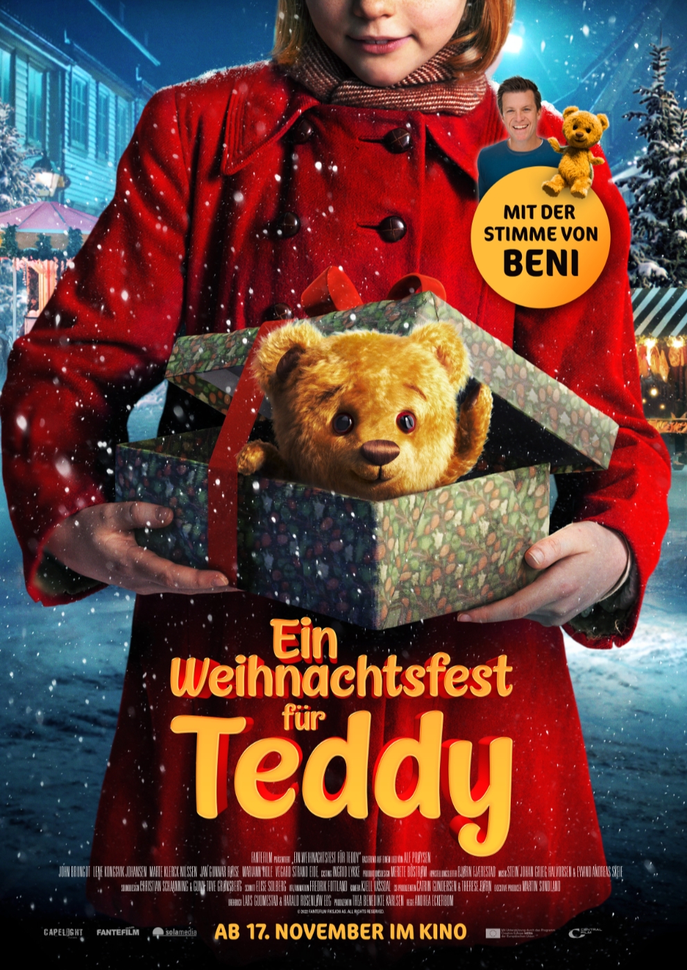 Filmplakat zu Ein Weihnachtsfest für Teddy