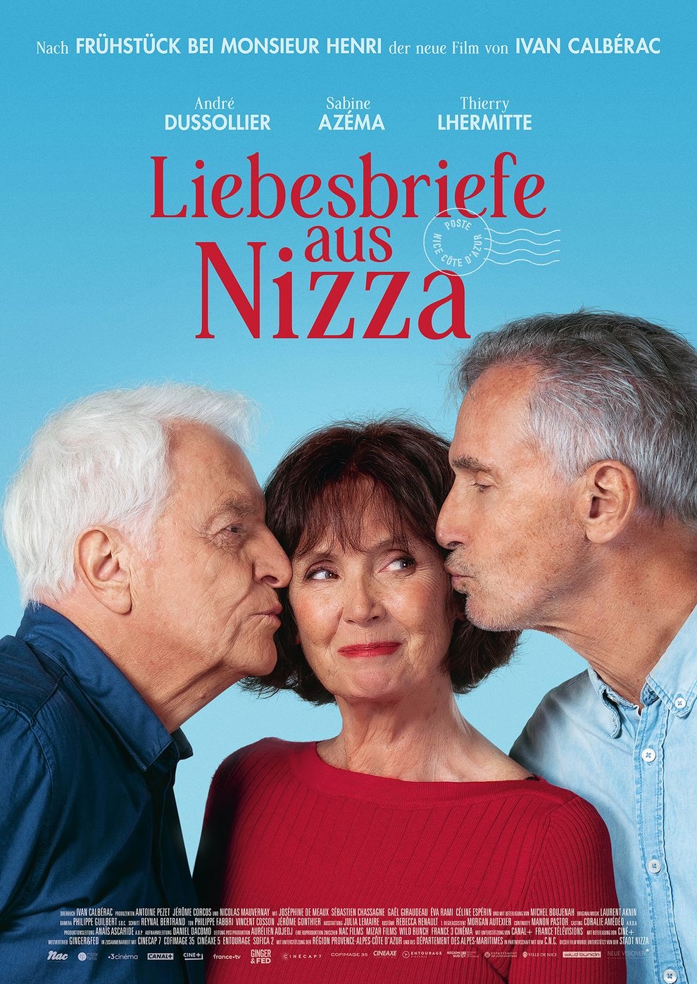 Filmplakat zu Liebesbriefe aus Nizza