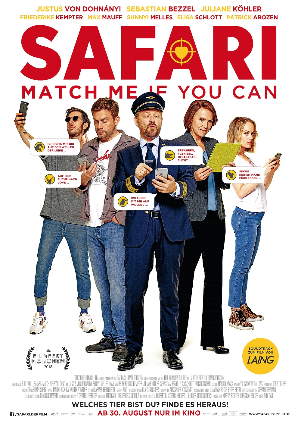 Filmplakat zu Safari - Match Me If You Can