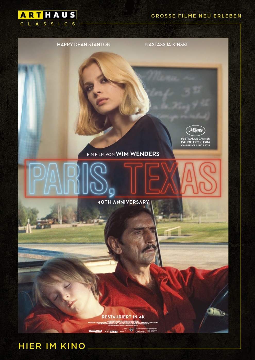 Filmplakat zu Paris, Texas