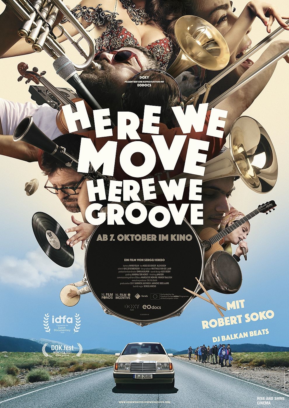 Filmplakat zu Here We Move, Here We Groove