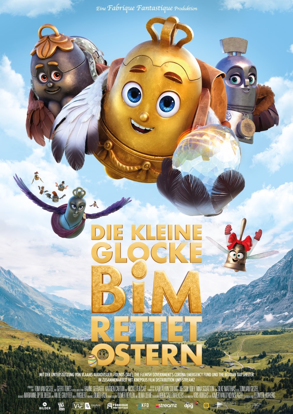 Filmplakat zu Die kleine Glocke Bim rettet Ostern