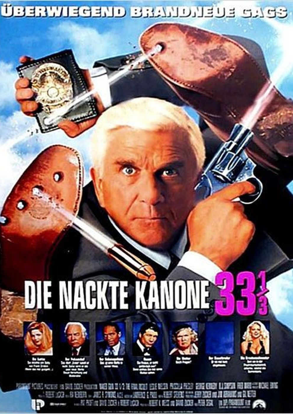 Filmplakat zu Die nackte Kanone 33 1/3