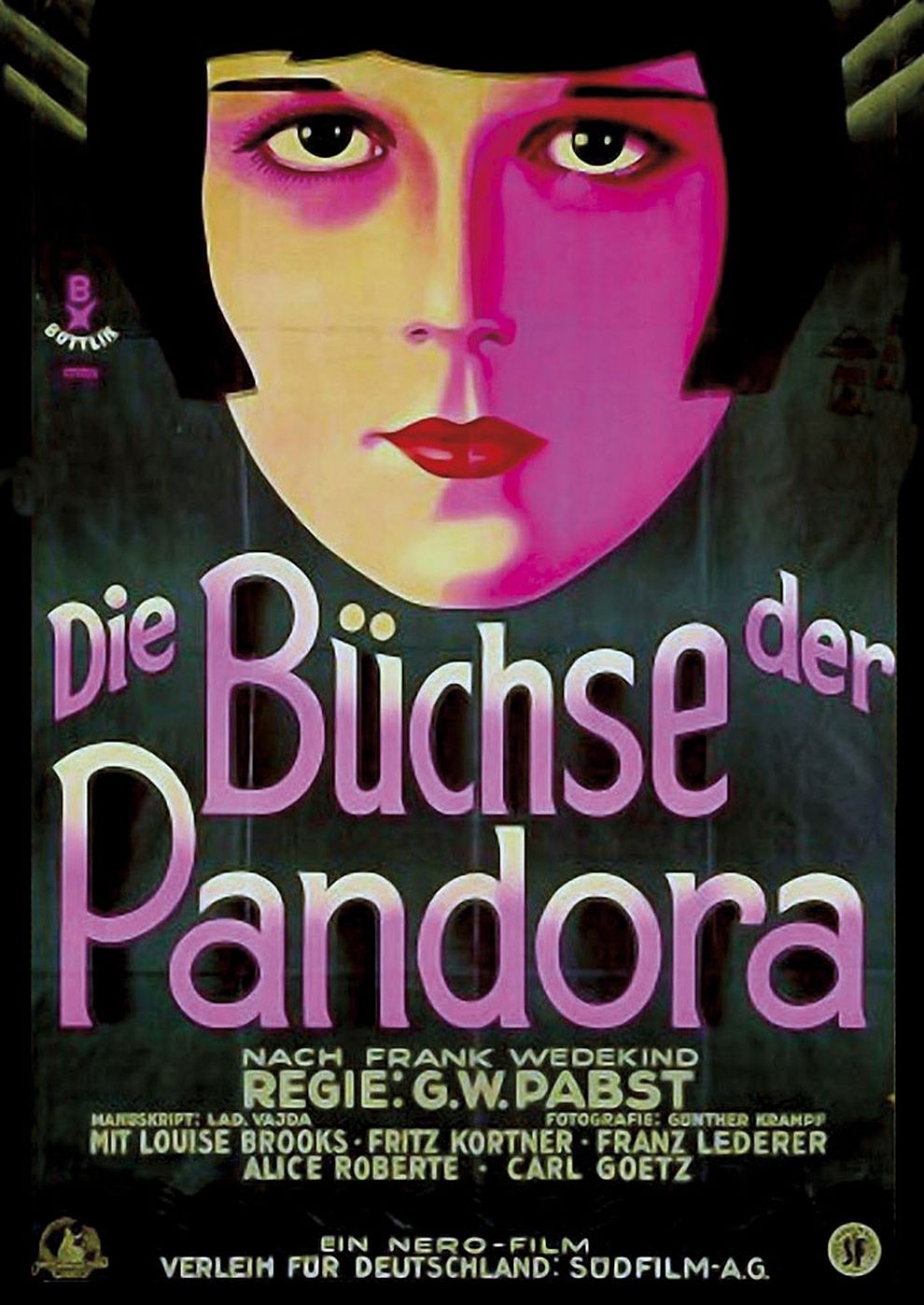 Filmplakat zu Die Büchse der Pandora