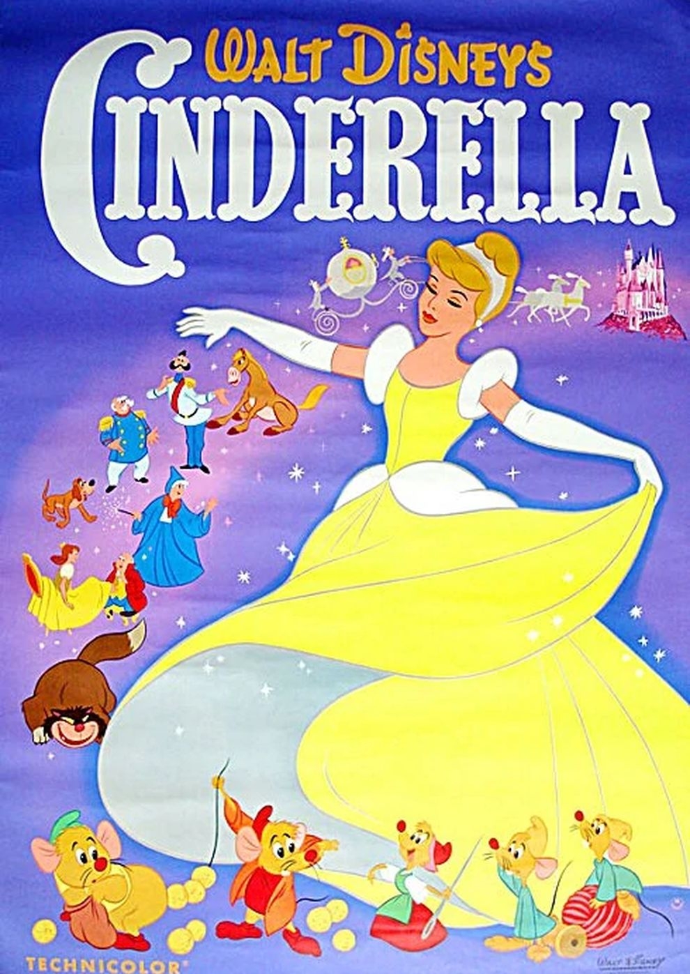 Filmplakat zu Cinderella (1950)