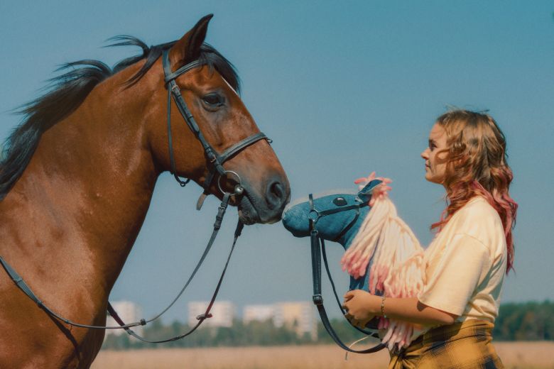 Szenenbild zu Pferd am Stiel