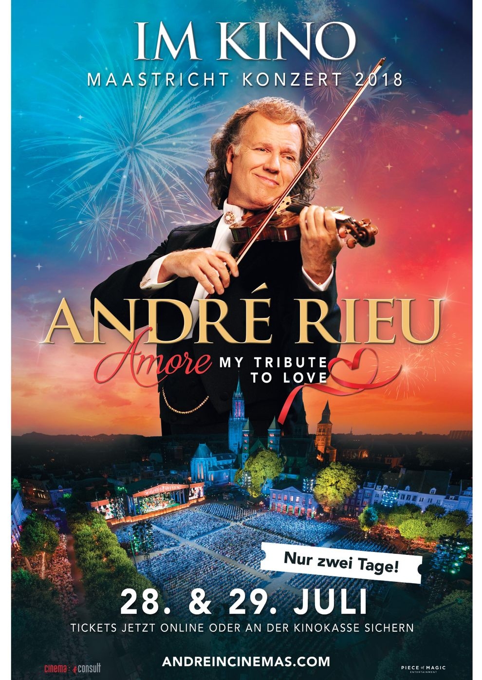 Filmplakat zu André Rieu 2018: Amore - My Tribute to Love