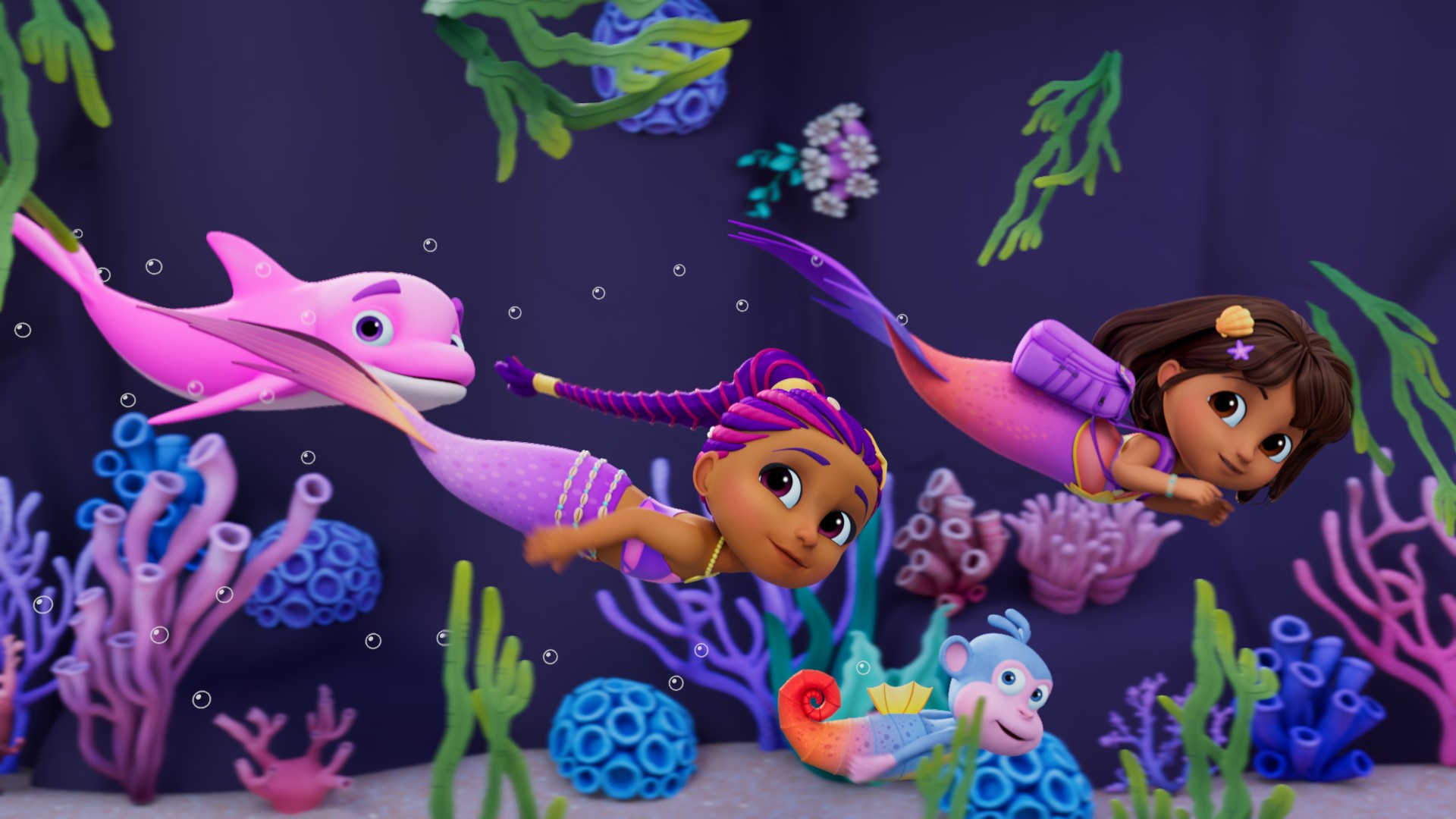 Szenenbild zu Doras magische Meerjungfrauen Abenteuer