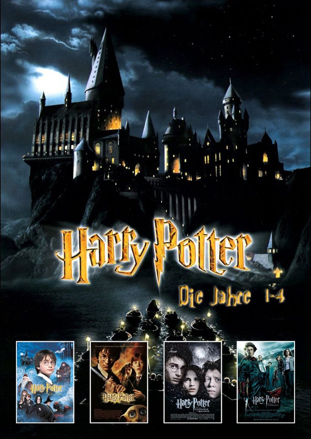 Filmplakat zu Harry Potter (1-4)
