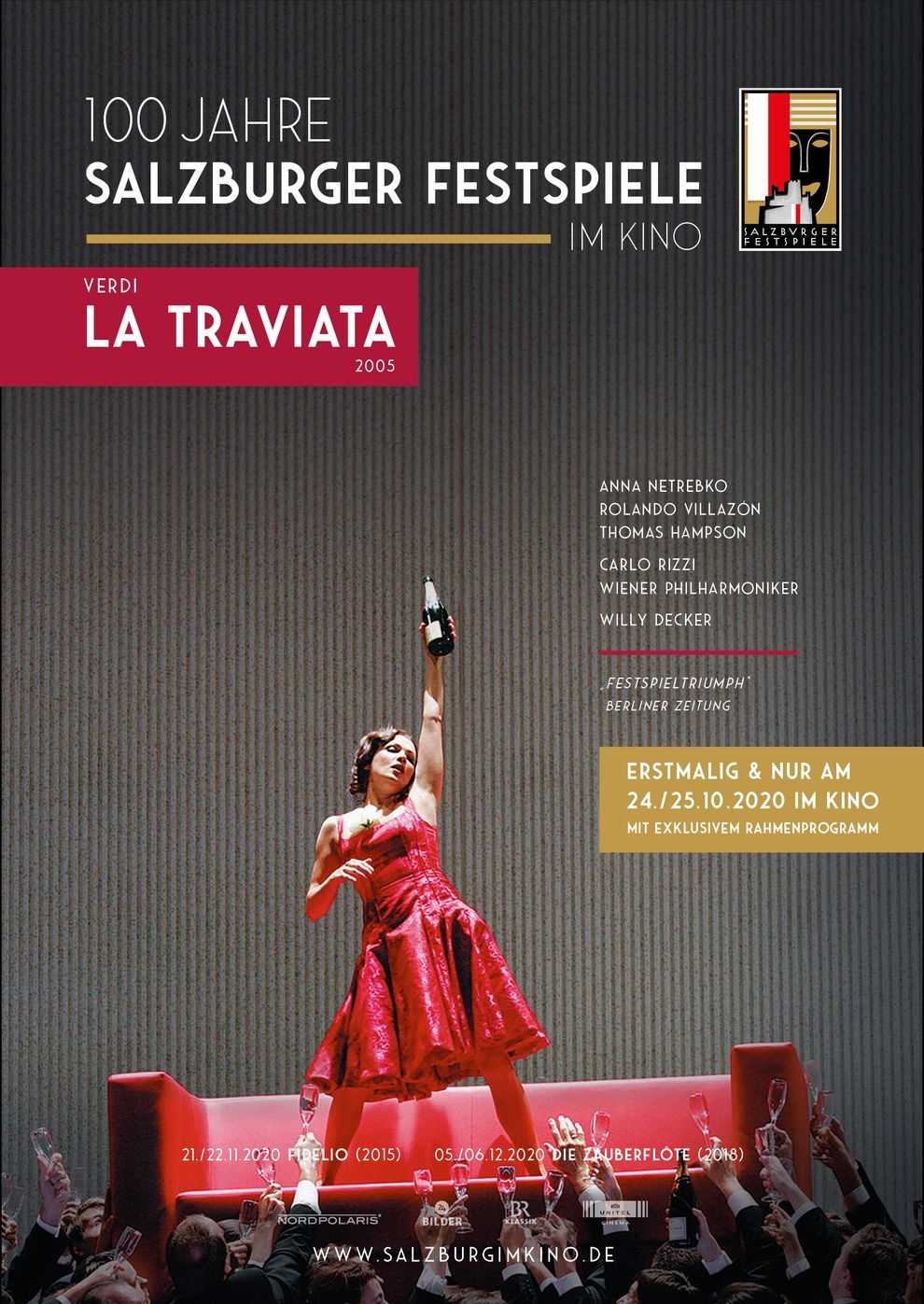 Filmplakat zu Salzburg im Kino 20/21: Verdi - La Traviata (2005)