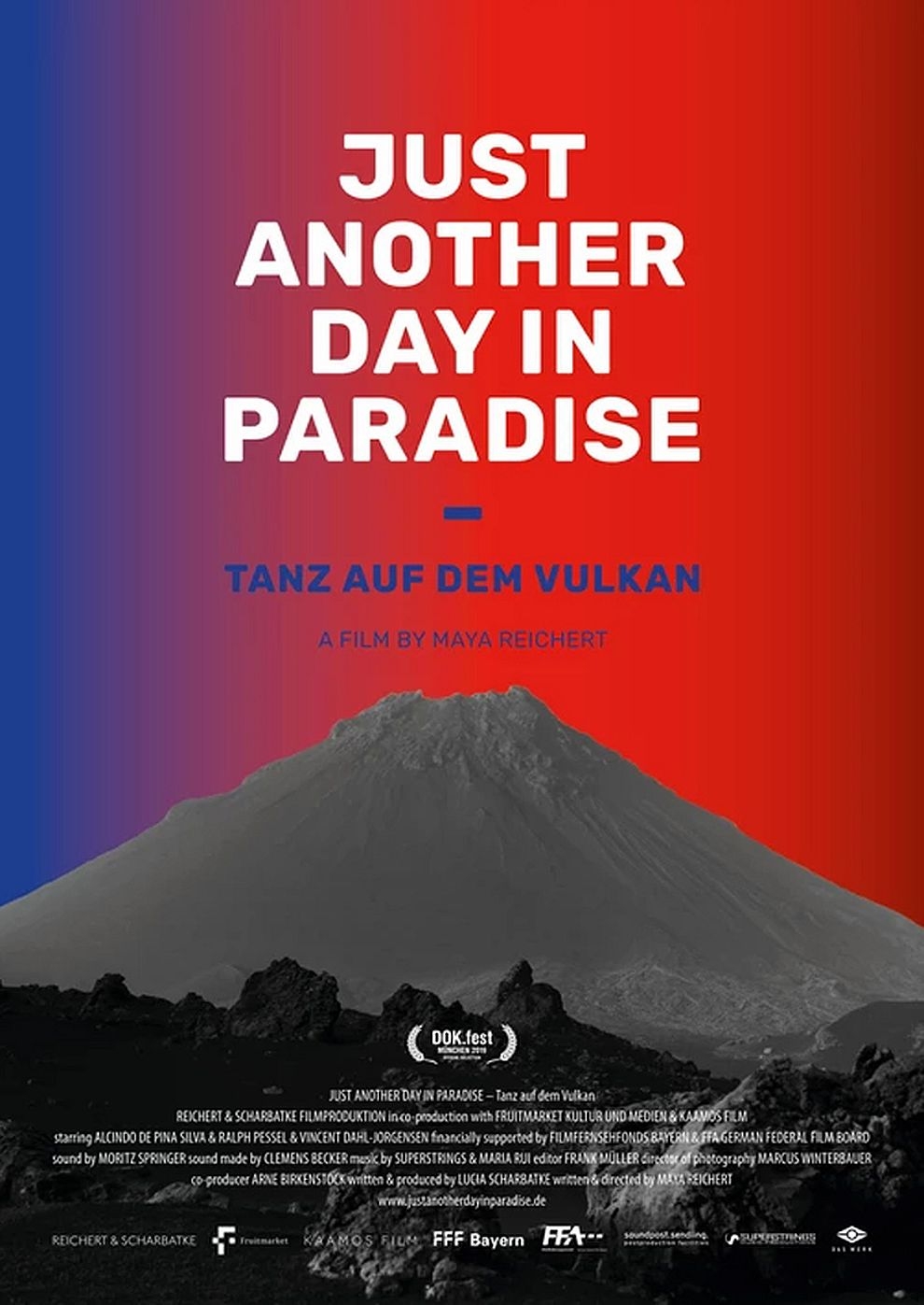 Filmplakat zu Tanz auf dem Vulkan - Just Another Day In Paradise