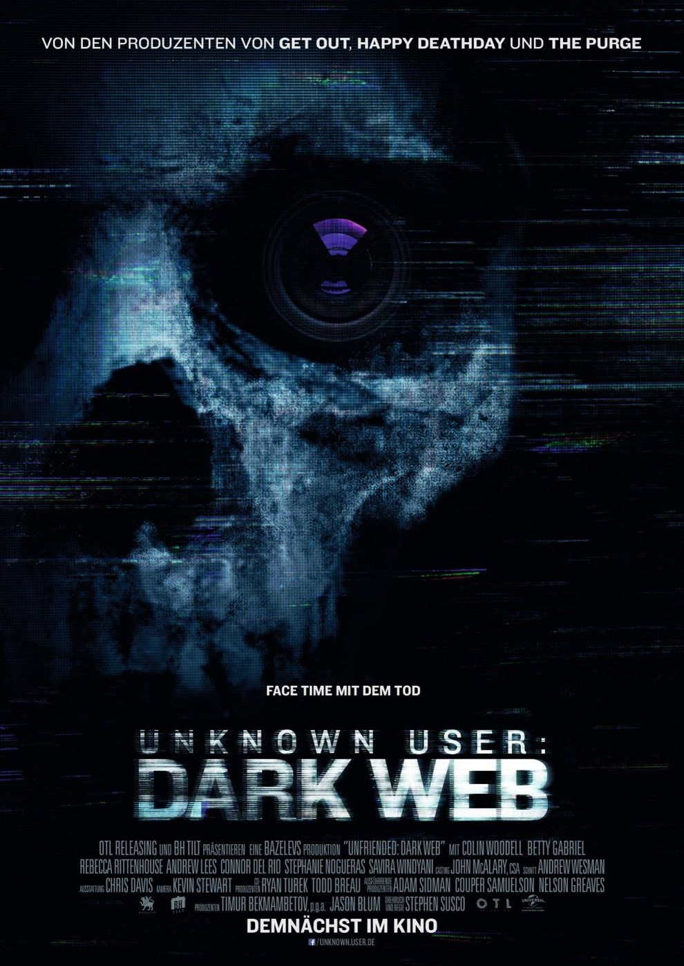 Filmplakat zu Unknown User: Dark Web