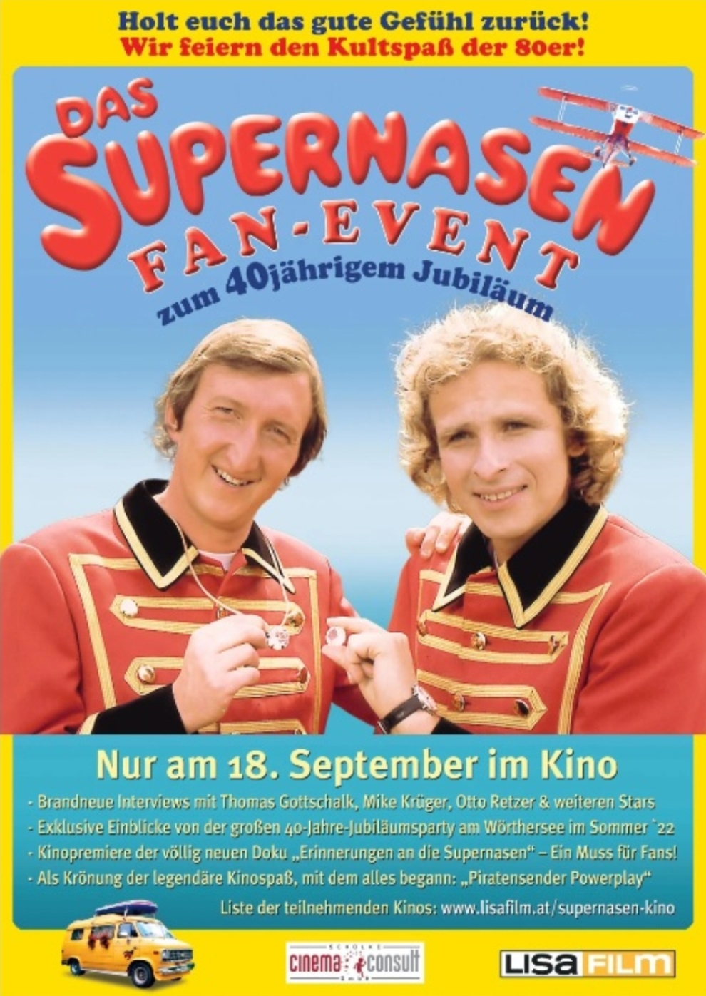 Filmplakat zu Das Supernasen-Fan-Event zum 40jährigen Jubiläum