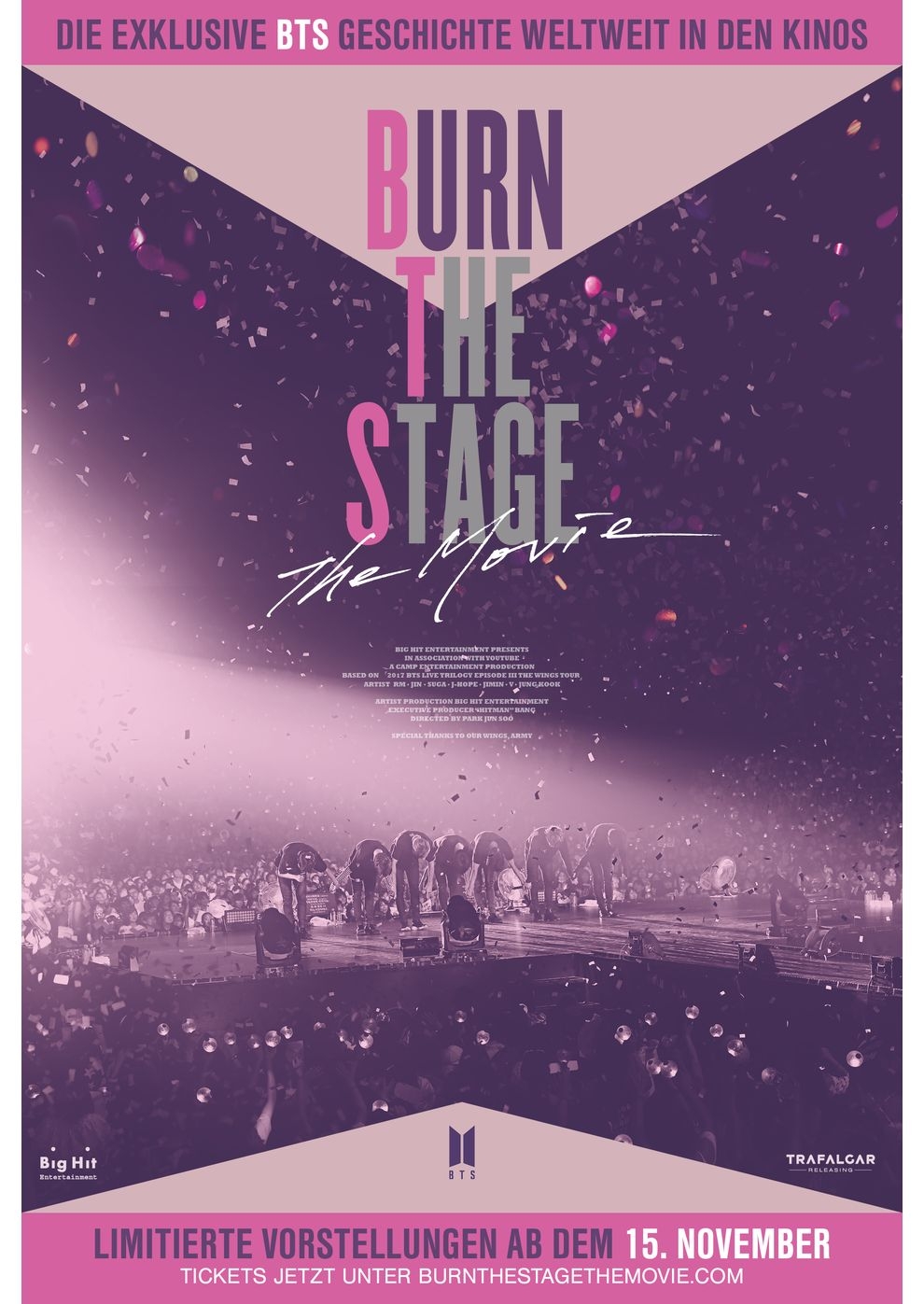 Filmplakat zu BTS - Burn the Stage: The Movie