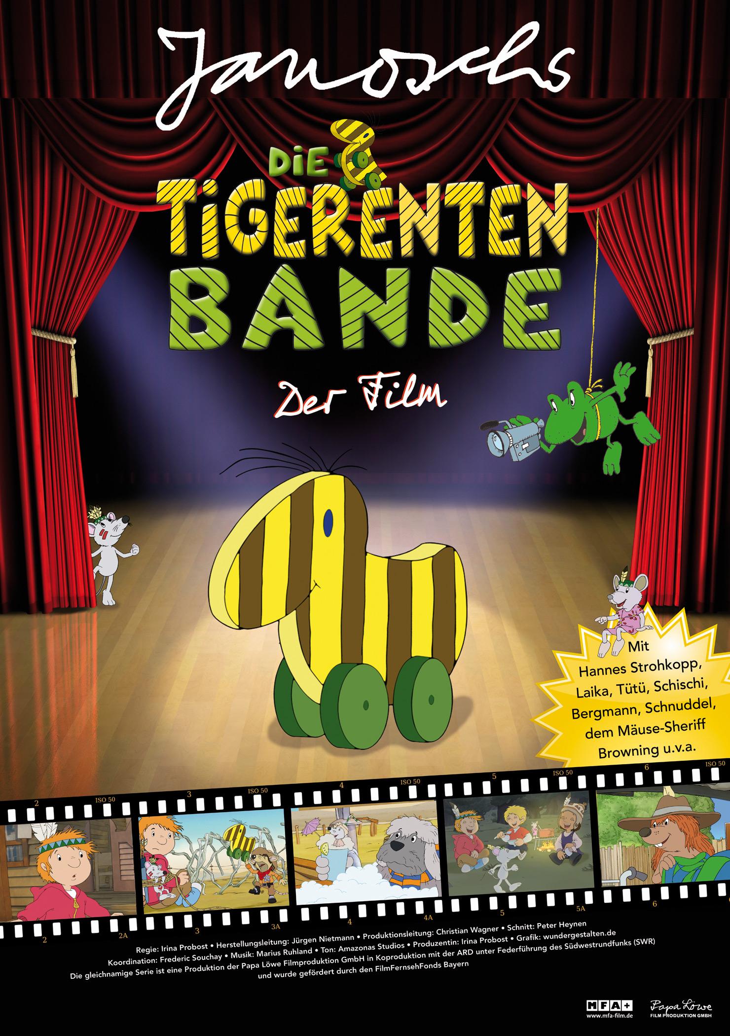 Filmplakat zu Die Tigerentenbande - Der Film