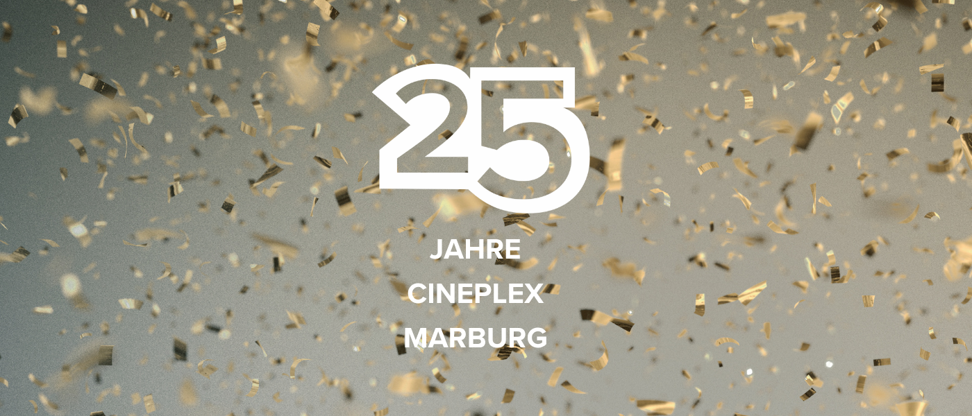 25 Jahre Cineplex Marburg Logo
