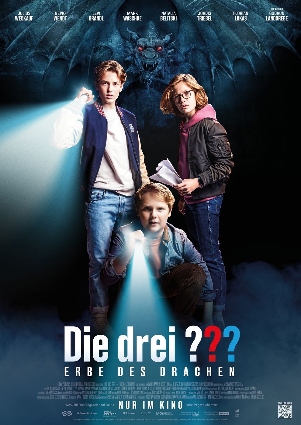 Filmplakat zu Die drei ??? - Erbe des Drachen