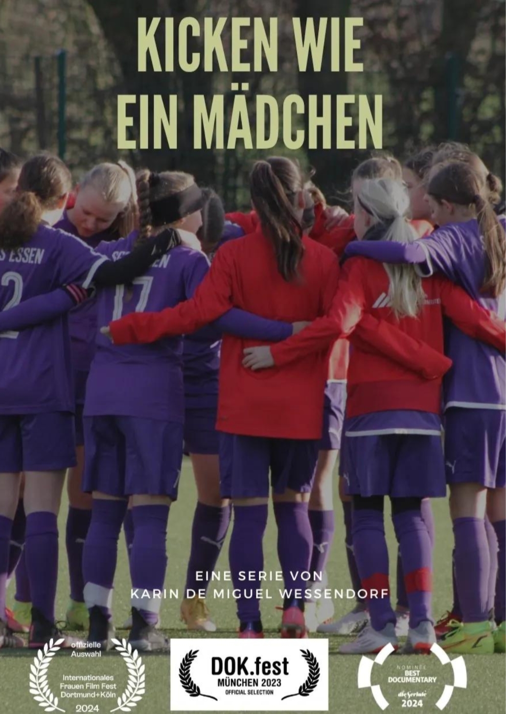 Filmplakat zu Kicken wie ein Mädchen