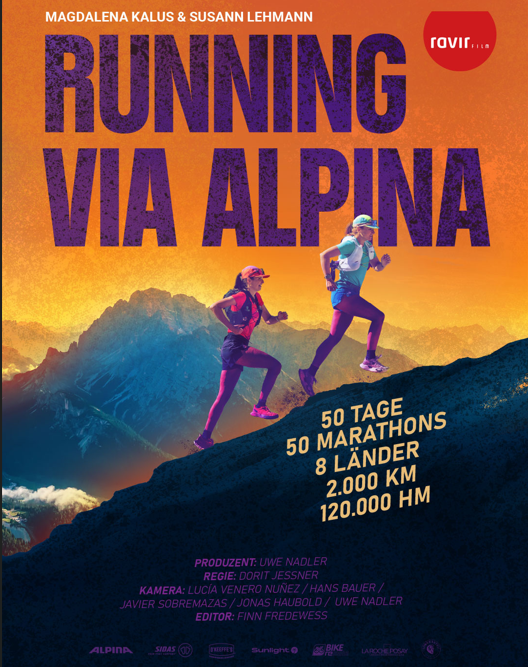 Filmplakat zu Running Via Alpina