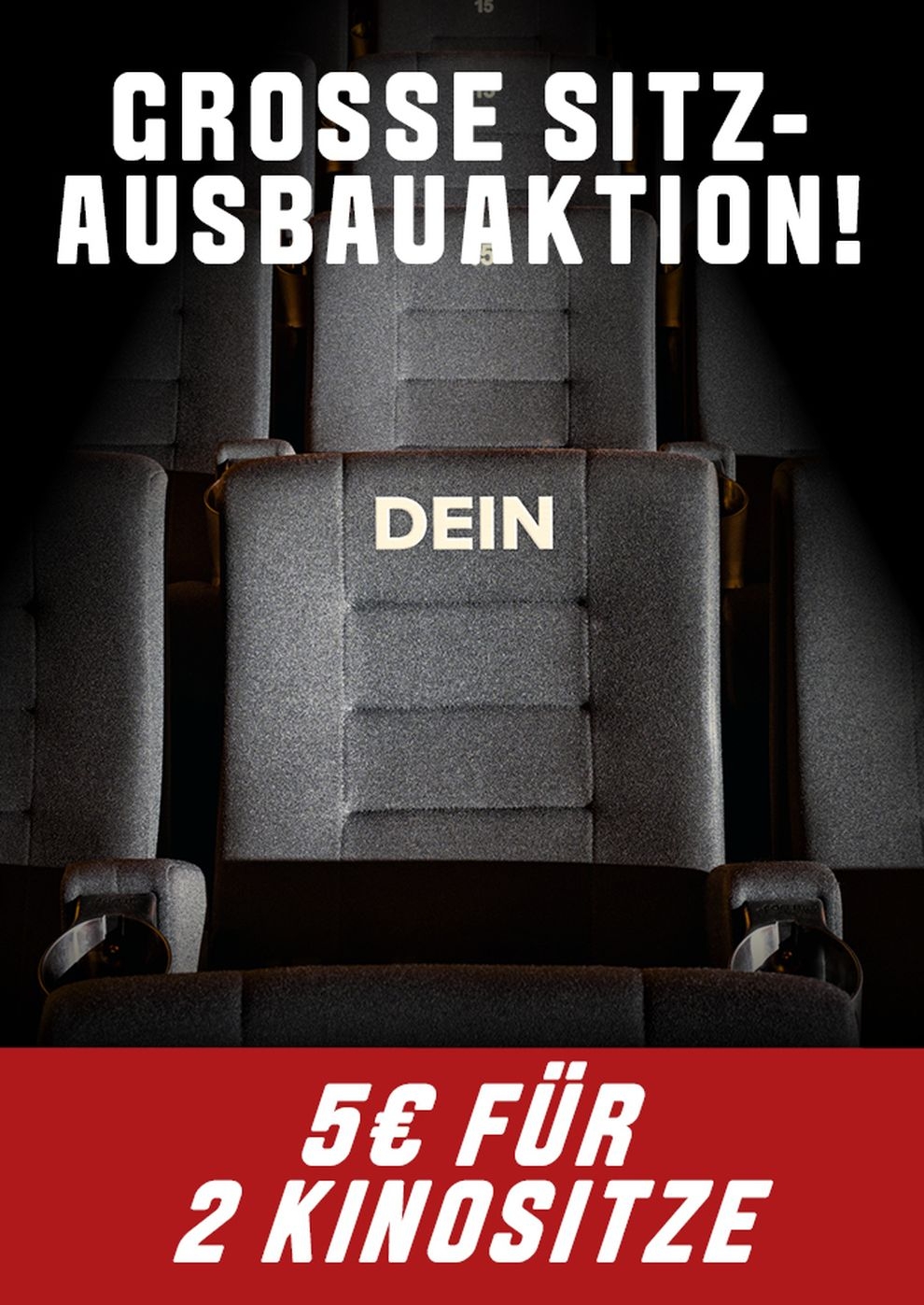 Filmplakat zu Sitzausbau Aktion