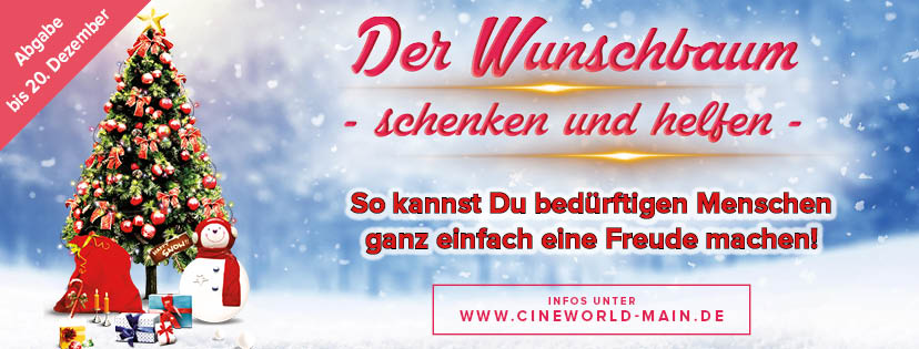 Der Wunschbaum - schenken und helfen. So kannst du bedürftigen Menschen ganz einfach eine Freude machen! Abgabe bis 20. Dezember