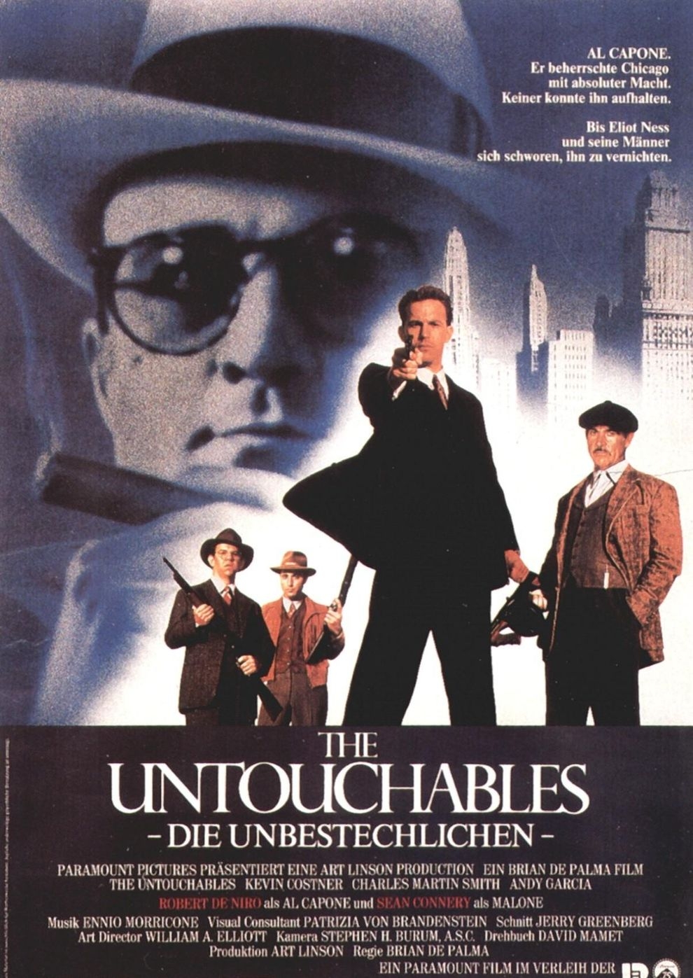 Filmplakat zu The Untouchables - Die Unbestechlichen