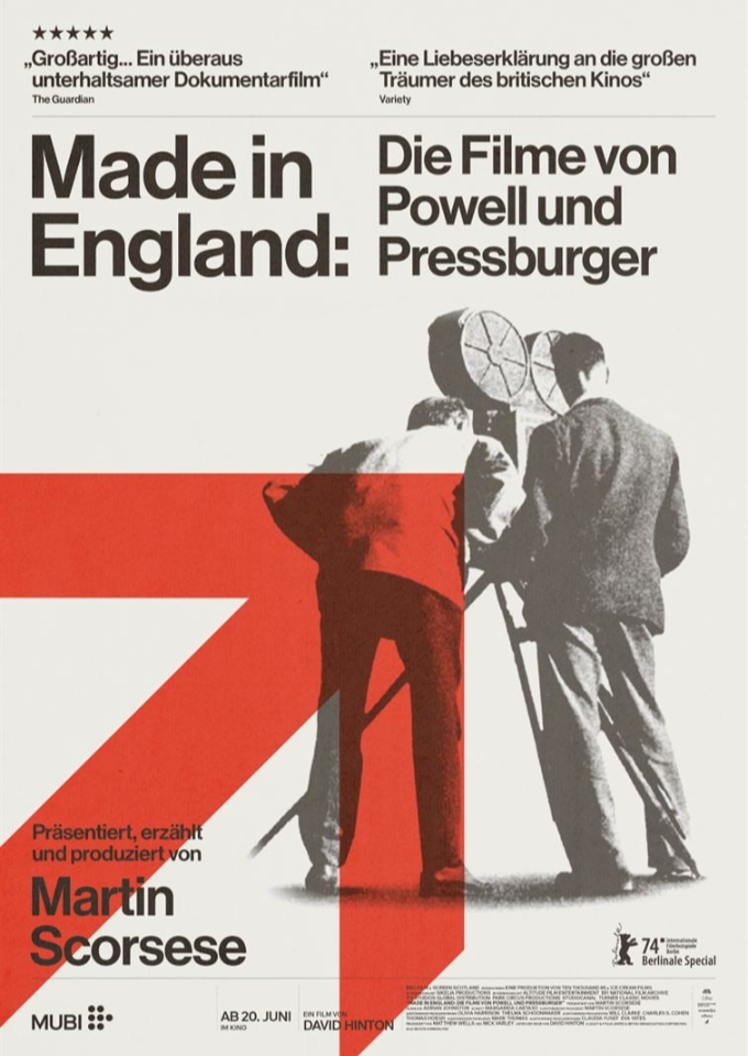 Filmplakat zu Made in England: Die Filme von Powell und Pressburger