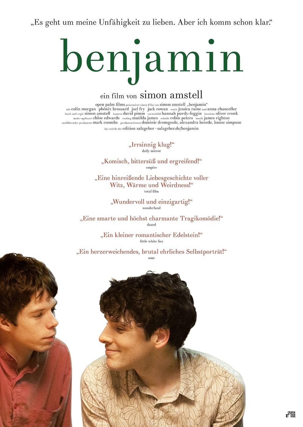 Filmplakat zu Benjamin