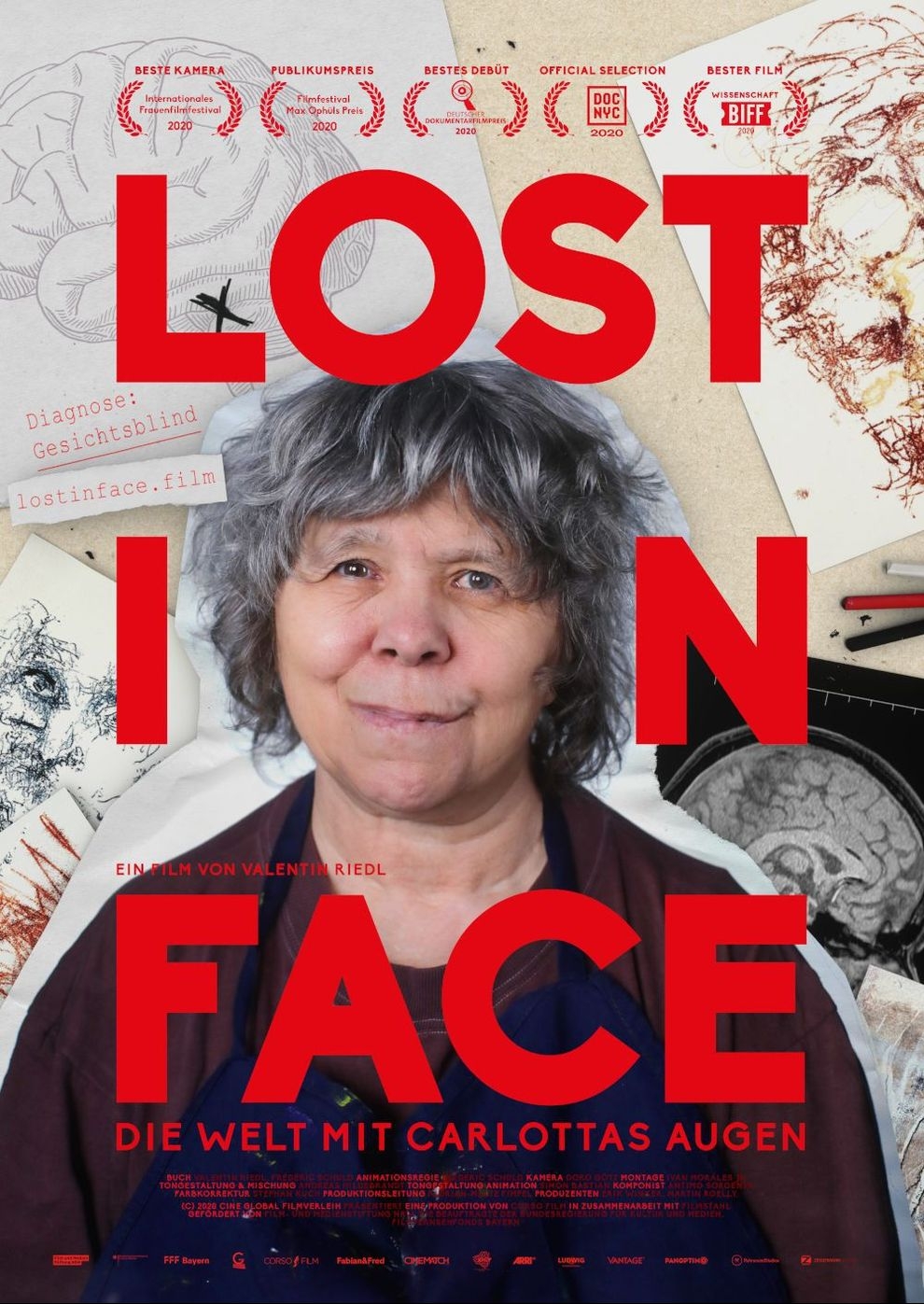 Filmplakat zu Lost in Face - Die Welt mit Carlottas Augen