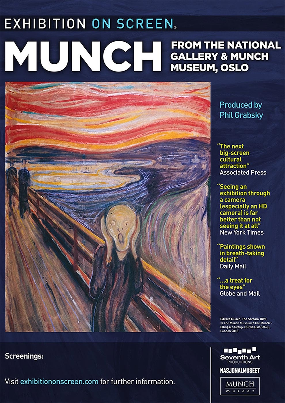 Filmplakat zu Exhibition on Screen: Munch 150