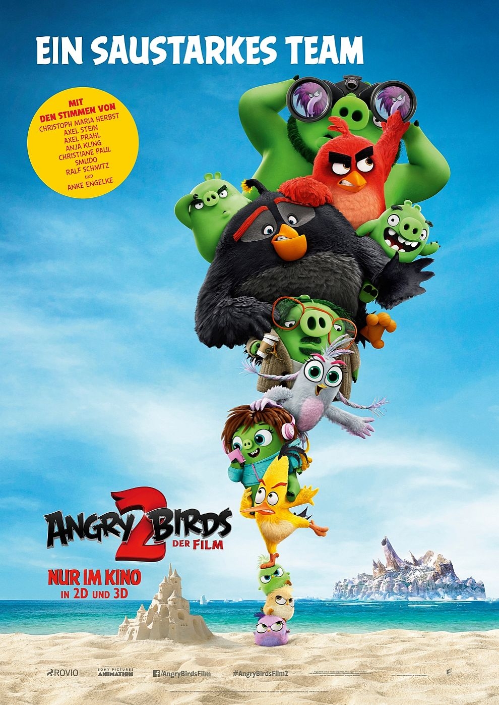 Filmplakat zu Angry Birds 2 - Der Film