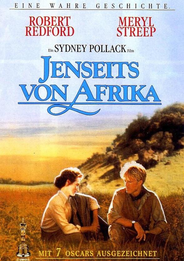 Filmplakat zu Jenseits von Afrika