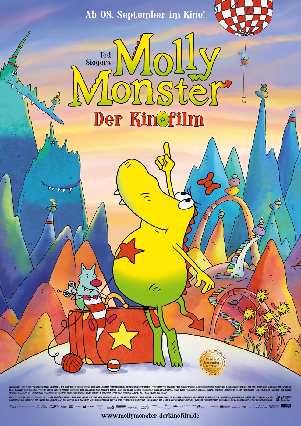 Filmplakat zu Molly Monster - Der Kinofilm