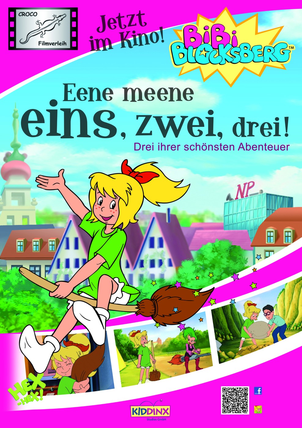 Filmplakat zu Bibi Blocksberg - Eene Meene Eins, Zwei, Drei!