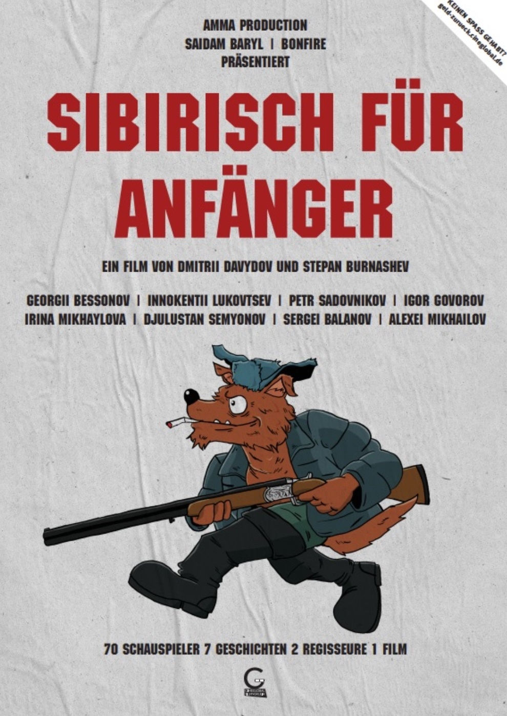 Filmplakat zu Sibirisch für Anfänger