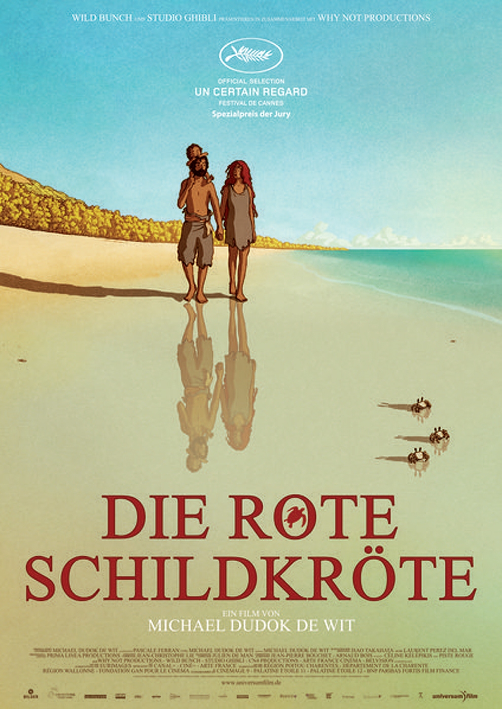 Filmplakat zu Die rote Schildkröte
